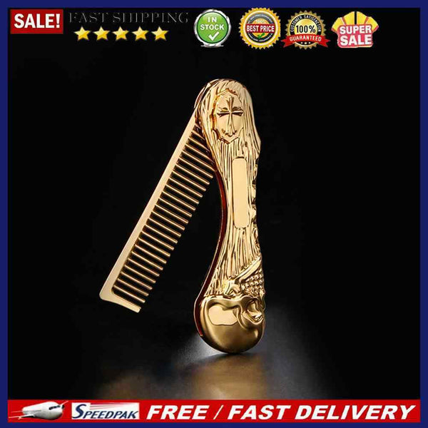 Multifunctional Barber Comb Portable Durable Beard Cleaning Comb Men Accessories