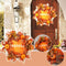 Autumn Artificial Pumpkin Harvest Door Wreath Fall Thanksgiving Decoration: