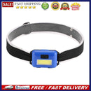 LED COB Mini Night Headlamp Outdoor Camping Waterproof 3 Modes Strong Flashli