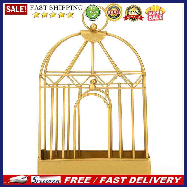 Retro Old Wrought-iron Golden Mosquito Coil Frame Portable Summer Home Decor