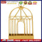 Retro Old Wrought-iron Golden Mosquito Coil Frame Portable Summer Home Decor