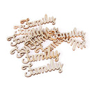 Alphabet Tree Crafts Home Decor Family Word Wooden Letters DIY Decorations