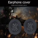 Headphones Sleeve Cover Ear Pads Cushion Headband Earphone Earmuff (White) Newly