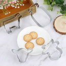 Baking Cow Cookie Cutter Set Cow Head Shaped Cookie Cutter Milk Bottle Shaped