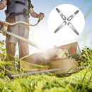 #A Stainless Steel Mower Blades Easily Installation Household Blade Replacement