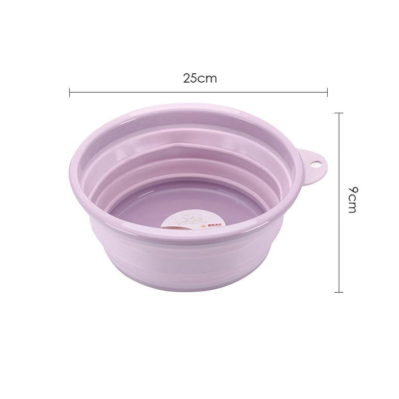 Portable Folding Bucket Basin Outdoor Travel Camping Car Wash Cleaning Tools