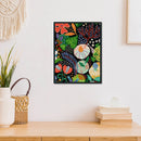 28x34cm DIY Flower Stamped Cross Stitch Kit 14CT 2 Strands Needlework Wall