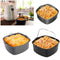 Non Stick Baking Tray Air Fryer Pizza Cake Basket Kitchen Bakeware (8 inch)