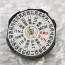Replacement AL33A double calendar quartz movement watch spare parts