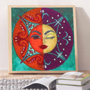 Part Drill Sun Goddess 5D Special Shaped DIY Diamond Painting Kit Ornaments Gift