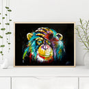 5D DIY Diamond Painting Chimpanzees Full Round Drill Mosaic Art Wall Pictur