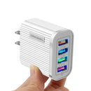 3.1A Universal Tablet Mobile Phone Charger Travel EU/US Plug Wall Charging Head