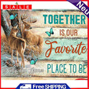 5D DIY Diamond Painting Kits Full Round Drill Elk Mosaic Wall Christmas Picture