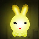 Rabbit Shape Night Light Baby Kids Bedside Lamp Touch Sensor Desktop Ornament