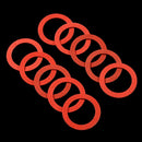 Kit Washers Insulation Washer Flat Washer Flat Ring Seal Red Steel Paper