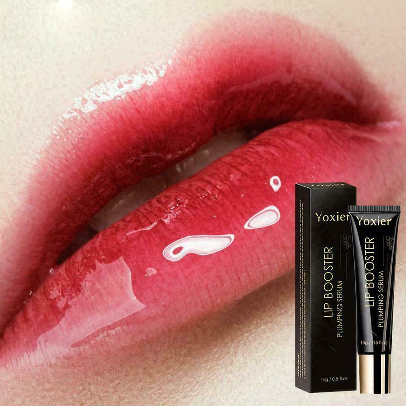 15g Lip Care Lip Booster Plumping Serum Repair Instant Anti-Drying Plumper Z5O8