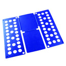 Laundry Folding Board Kids Adjustable Clothes Holder Organzier (Blue) Newly