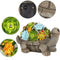 Tortoise Solar Lamp Outdoor Garden Ornaments Animals LED Decor Z5L8 Lamps F5T8