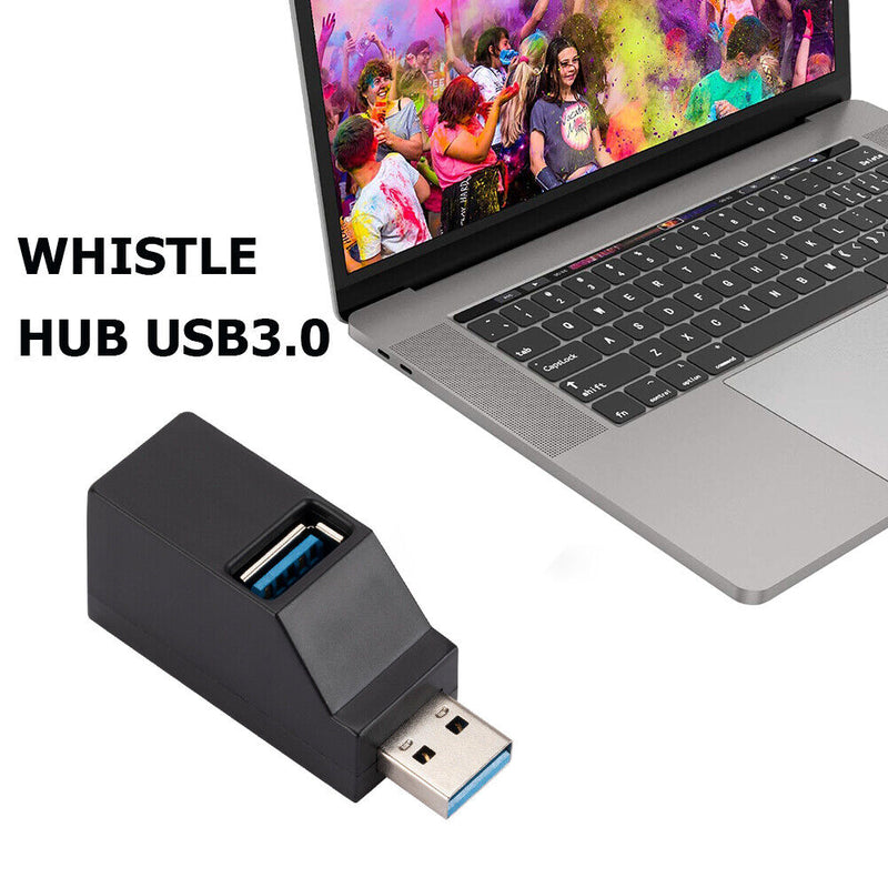 Mini USB 3.0 Hub Adapter 3 Port for Computer PC Mobile Phone Laptop Accessories