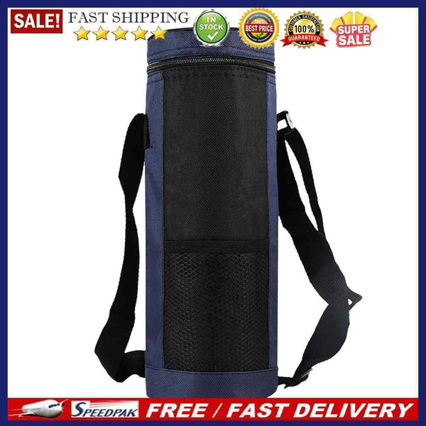 Insulation Bag Folding Water Bottle Cooler Bag for Outdoor Camping Picnic Travel
