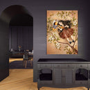Curly Hair Girl 5D DIY Diamond Painting Kits Full Round Drill Wall Decor Crafts