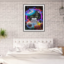 5D Diamond Painting Cat in the Universe Full Round Rhinestone DIY Home Decor