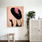 Modern Lady Drawing Frameless DIY Oil Paint by Numbers Canvas Home Decor
