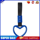 JDM Heart Train Bus Handle Hand Strap Car Rear Bumper Warning Loop (Blue)