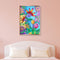 5D Rhinestone DIY Special Shaped Kit Colorful Flowers Diamond Painting