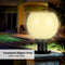 Waterproof Solar LED Bollard Light Landscape Garden Courtyard Lawn Pillar Lamp