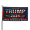 Take America Back Slogan Flag Banner 2024 Campaign Decorative Bunting Sign Decor