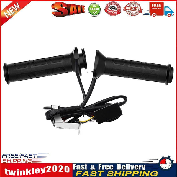 CS-095D1 7/8 Motorcycle Handlebar Electric Heated Grips for Motorbike ATV Newly