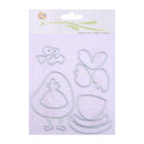 5pcs DIY Tail Clip Lifting Tools Scrapbooking/Photo Album Embossing Stencil