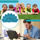 Silicone Sensory Stress Relief Autism ADHD Peafowl Bubble Toys for Kids