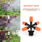 Micro Drip Irrigation Atomization Nozzle Garden Hose Sprinklers (5pcs)