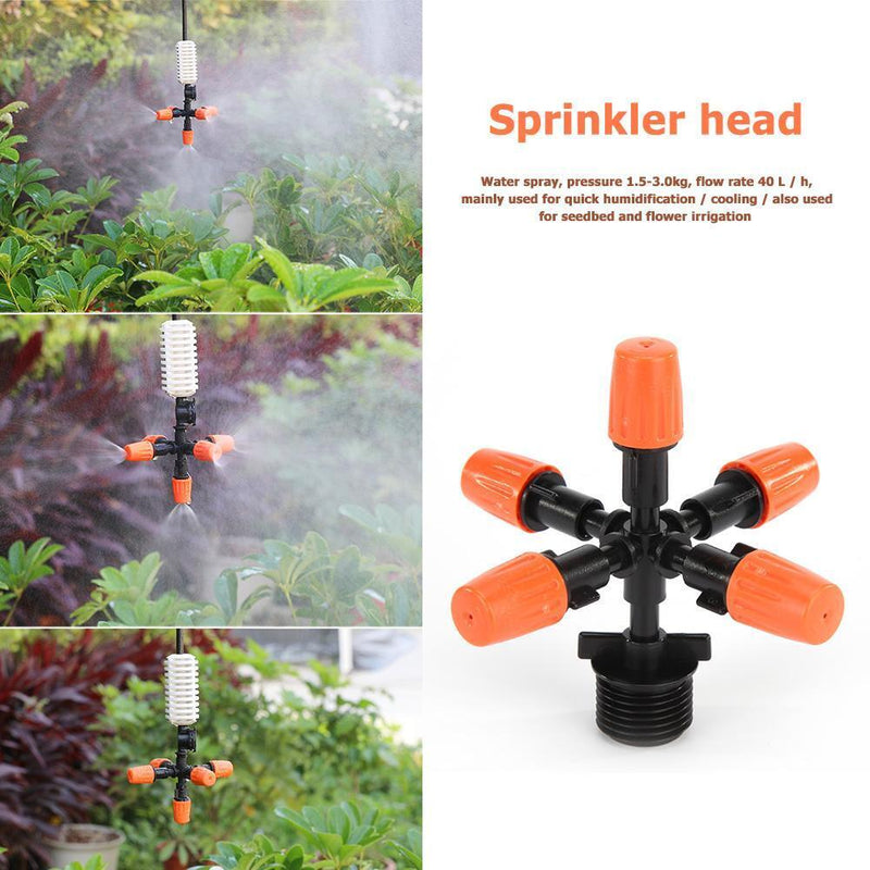 Micro Drip Irrigation Atomization Nozzle Garden Hose Sprinklers (5pcs)