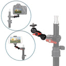 Magic Arm Adjust Universal 1/4" w/ Small Ballhead for DSLR Camera/Light Access: