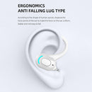 Waterproof Hanging Headphones Bluetooth-compatible Wireless Headset (White)