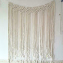 Nordic Hand-woven Tapestry Macrame Curtain Backdrop Hanging Decoration Wall G9U9