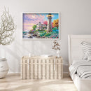 Full Embroidery Cross Stitch Set Needlework Kit 11CT Living Room Artwork Decor
