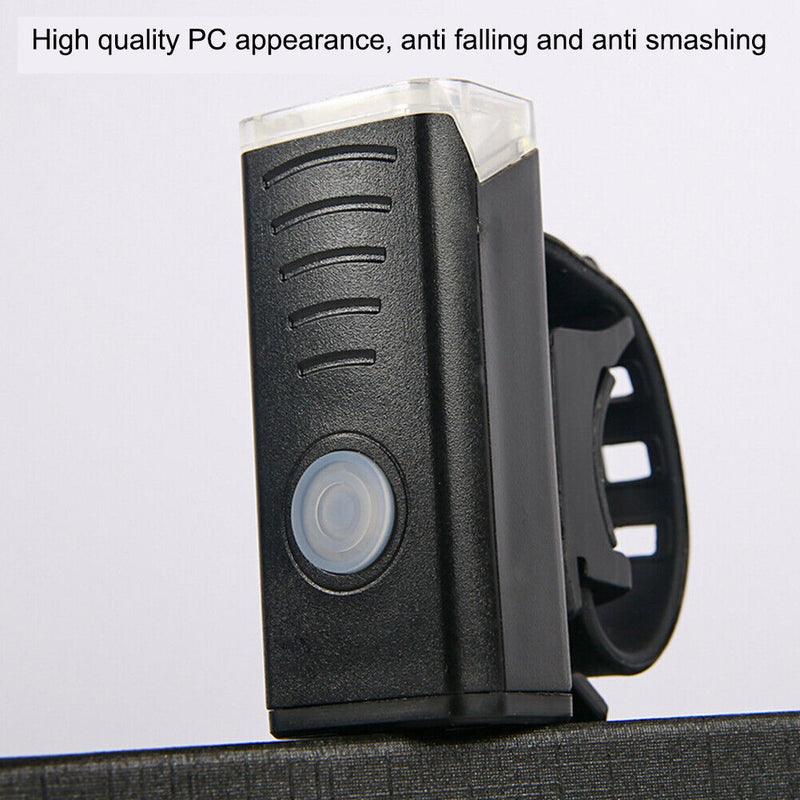 MTB Bike USB Rechargeable Headlight Taillight Set Bicycle Lights (2255) Newly