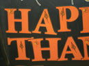 Large Happy Thanksgiving Magnetic Garage Door Banner Refrigerator Etc..