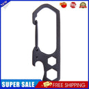 Mountaineering Buckle Tool Pry Key Chain Screwdriver Stainless Steel Bar