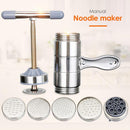 5 Mode Manual Stainless Steel Noodle Maker Press Pasta Cutter Kitchen Tool Newly