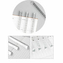 Triangular Rulers Transparent Triangle Ruler Measuring Tools Plastic Ruler