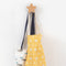 Wall Hooks - Wooden Handmade Decorative Wall Hooks Rack - Star / Moon / Cloud