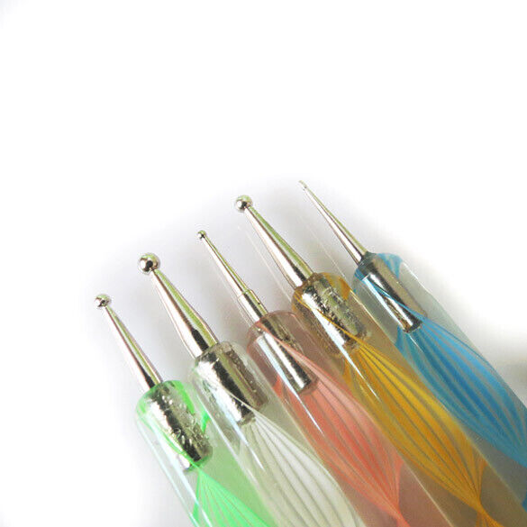 20pcs Nail Art Design Set Dotting Painting Drawing Polish Brush Spring-T