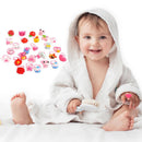 50pcs Plastic Kids Cartoon Colorful Children Ring Girl Birthday Party Gift