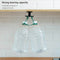360 Degrees Rotation Hook Household Kitchen Hanging Storage Holders Organizer