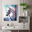 Fine Horse Oil Paint By Numbers Kit DIY Acrylic Painting on Canvas Frameless